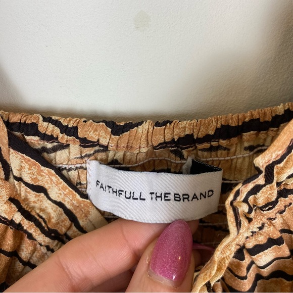Faithfull The Brand Ira Animal Print Mini Dress - Picture 9 of 13